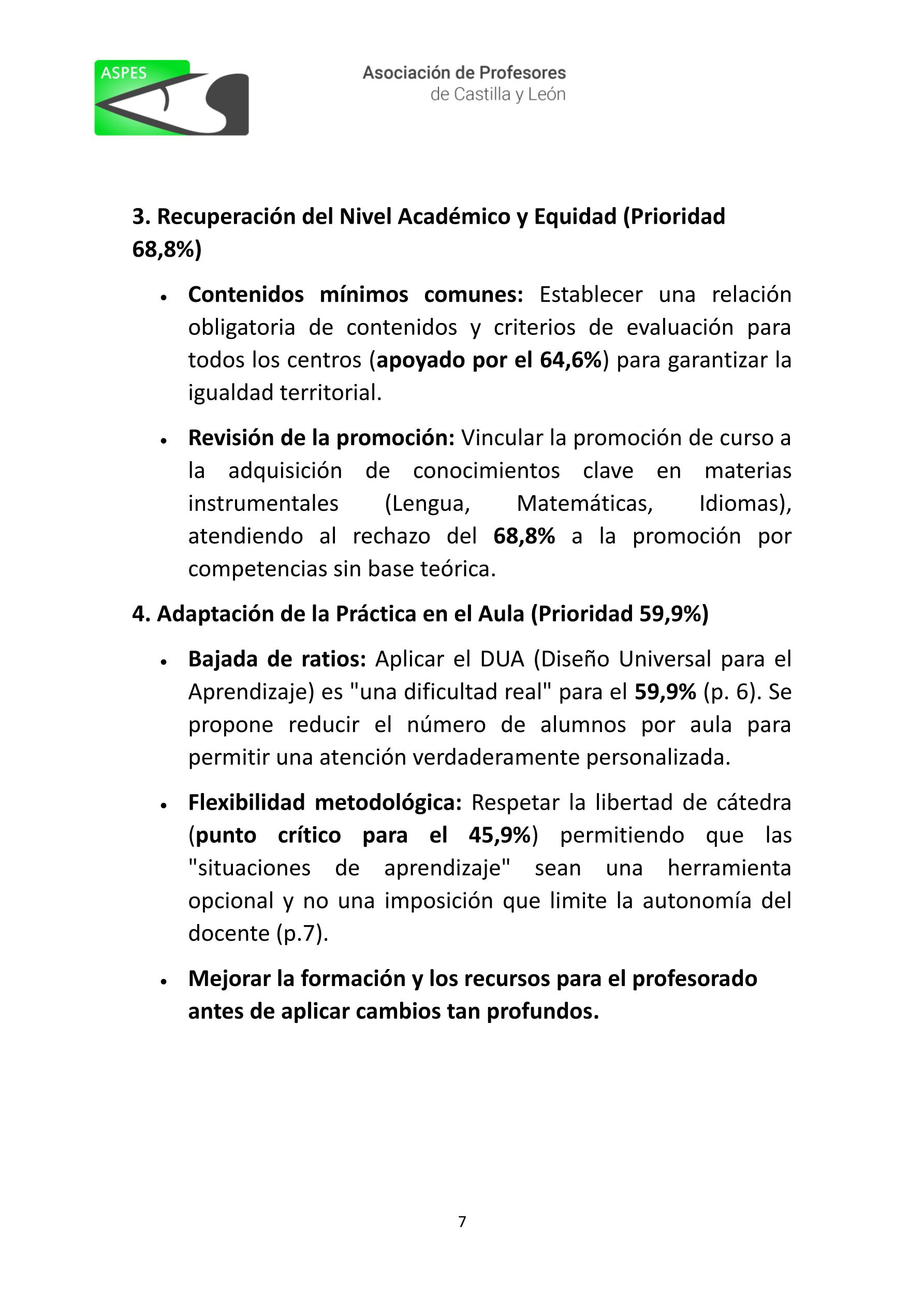 INFORME DE VALORACIÓN DOCENTE SOBRE LA IMPLANTACIÓN DE LA LOMLOE 1