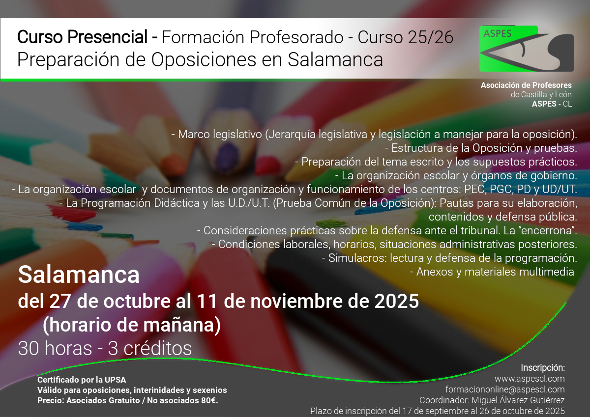 cursoPresencialOposicionesSalamanca2025 2026