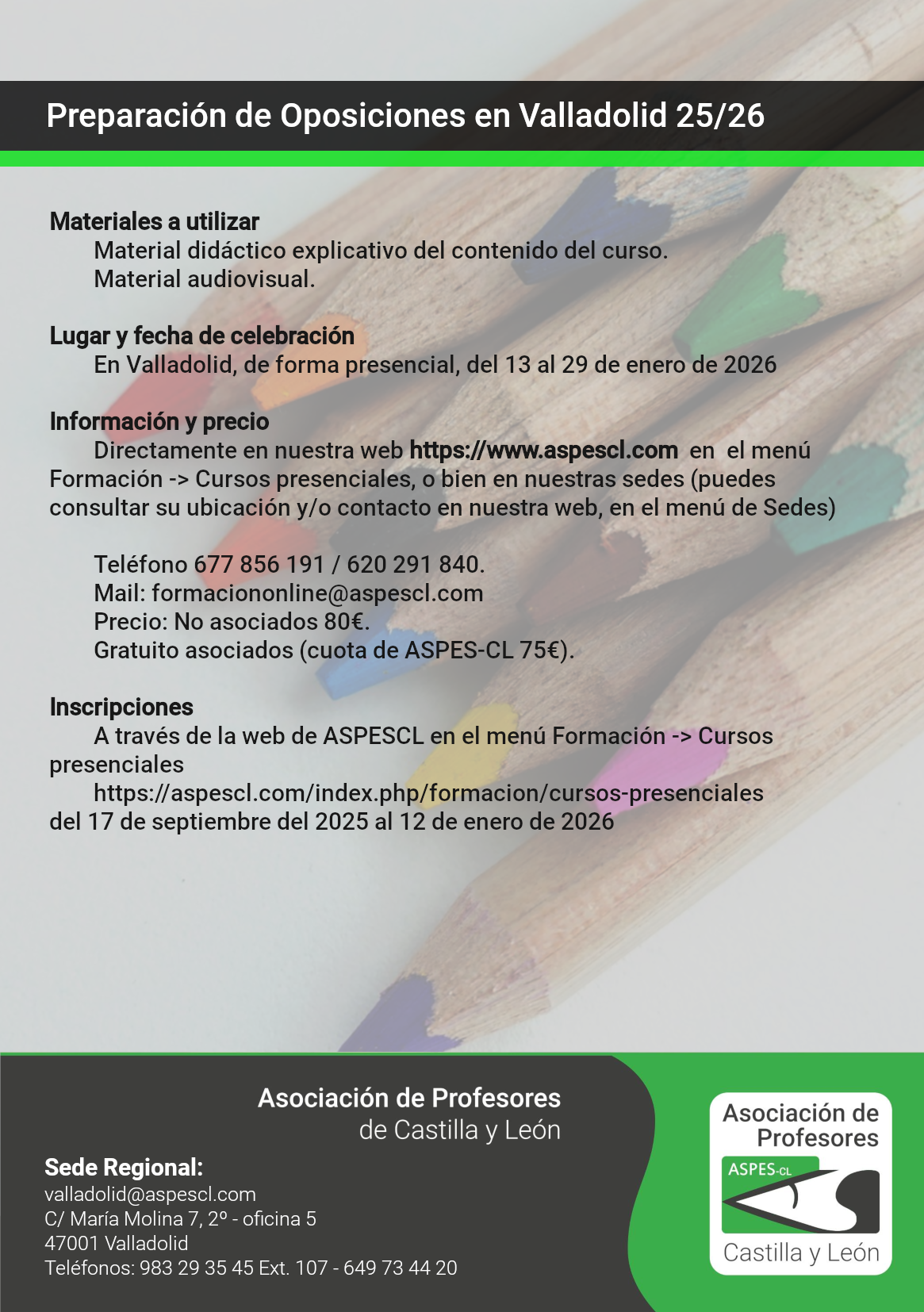 hoja5 Curso Presencial Valladolid 2025-2026